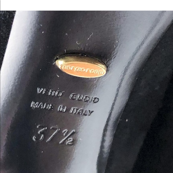 Sergio Rossi suede lace up platform booties - Picture 6 of 6